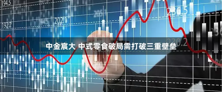 中金宸大 中式零食破局需打破三重壁垒