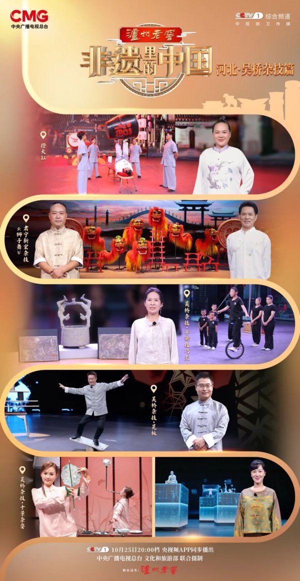 犀牛配资 探寻千年杂技传奇，《非遗里的中国》河北·吴桥杂技篇